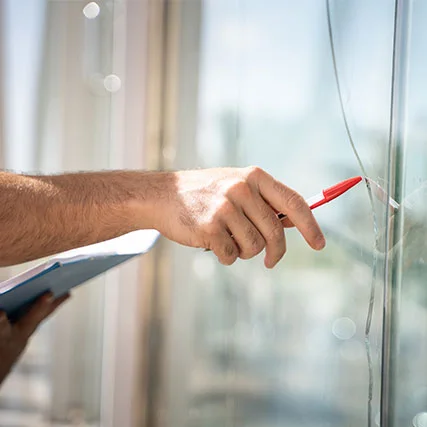 broken glass repair in Kendall, FL